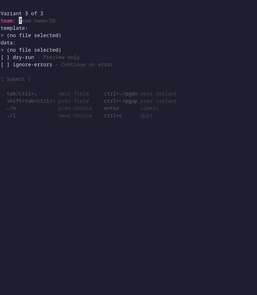 Channels messages send TUI (alternate 2)